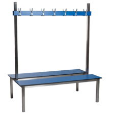 Stainless Steel Double Sided Changing Room Benches Changing Room Benches Workplace Stuff UK Stainless Steel Double Sided Changing Room Benches Changing Room Benches Workplace Stuff UK
