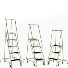 Stainless Steel Mobile Safety Steps Steps & Ladders Workplace Stuff UK Stainless Steel Mobile Safety Steps Steps & Ladders Workplace Stuff UK