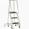 Stainless Steel Mobile Safety Steps 3 Stainless Steel Mobile Safety Steps
