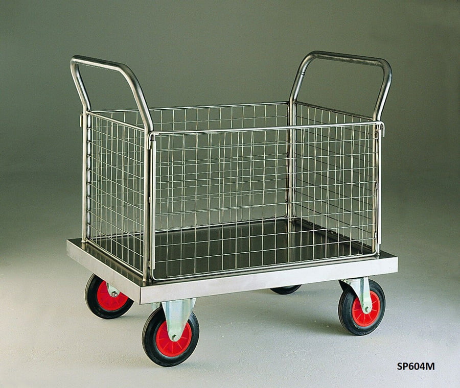 Stainless Steel Platform Trucks 4 Stainless Steel Platform Trucks