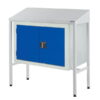 Team Leader Workstation with Lockable Double Cupboard 1 Team Leader Workstation with Lockable Double Cupboard