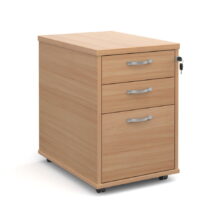 Tall Mobile Desk 3 Drawer Pedestal W426mm Workplace Stuff UK