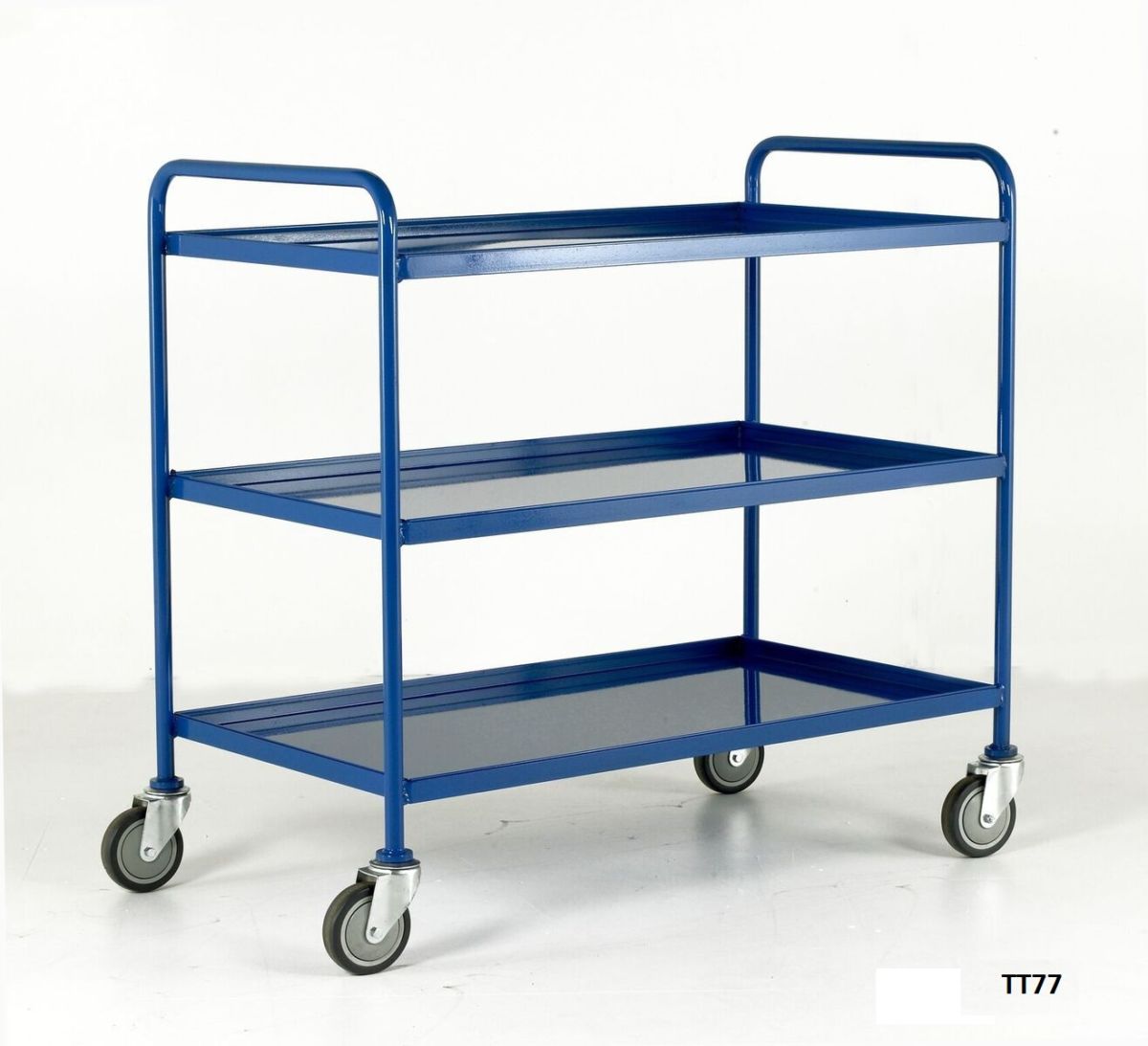Tray Trolleys - Steel or Wood Trays 6 Tray Trolleys - Steel or Wood Trays