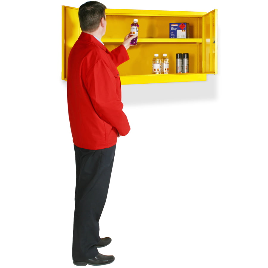 Wall Mounted Hazardous Substance Storage Cabinets 1 Wall Mounted Hazardous Substance Storage Cabinets