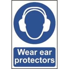 Wear Ear Protectors Sign Safety & Security Workplace Stuff UK Wear Ear Protectors Sign Safety & Security Workplace Stuff UK