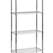 Wire Shelving - 1625mm High Wire Shelving - 1625mm High Workplace Stuff UK