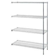 Wire Shelving Add On Units - 1625mm High Wire Shelving Add On Units - 1625mm High Workplace Stuff UK