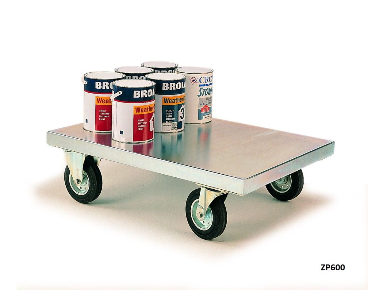 Zinc Plated Heavy Duty Platform Trucks 2 Zinc Plated Heavy Duty Platform Trucks