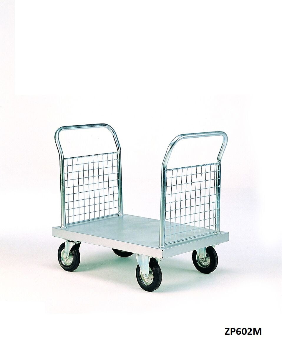 Zinc Plated Heavy Duty Platform Trucks 4 Zinc Plated Heavy Duty Platform Trucks