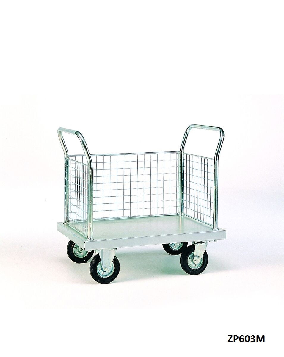 Zinc Plated Heavy Duty Platform Trucks 5 Zinc Plated Heavy Duty Platform Trucks