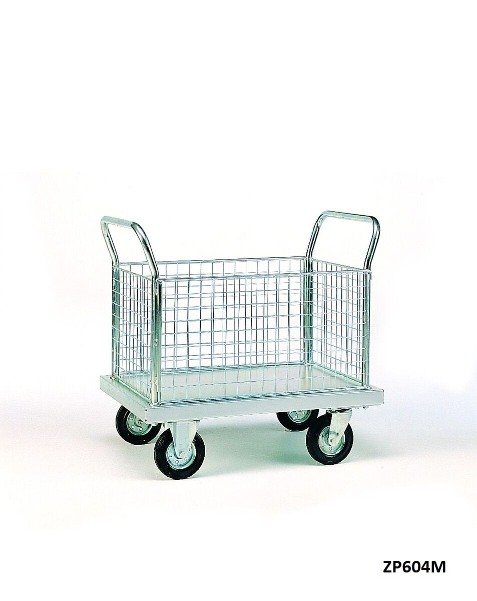 Zinc Plated Heavy Duty Platform Trucks 6 Zinc Plated Heavy Duty Platform Trucks